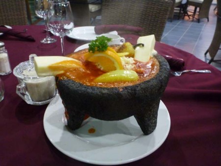 A shrimp volcano in Topolobampo