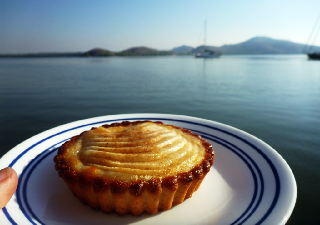 Pastries - un tarte de pomme from the French baker